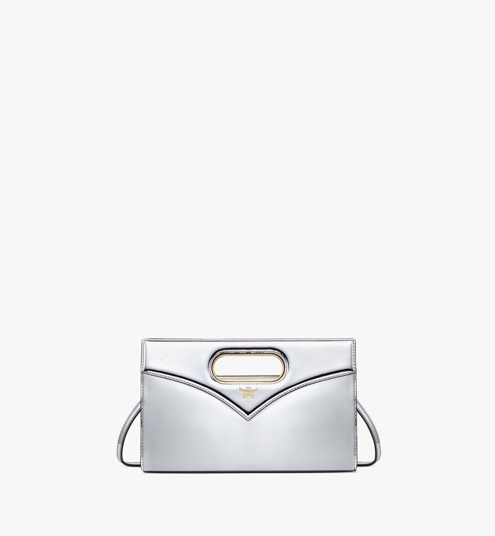 Diamond Tote in Metallic Mirror Leather 1